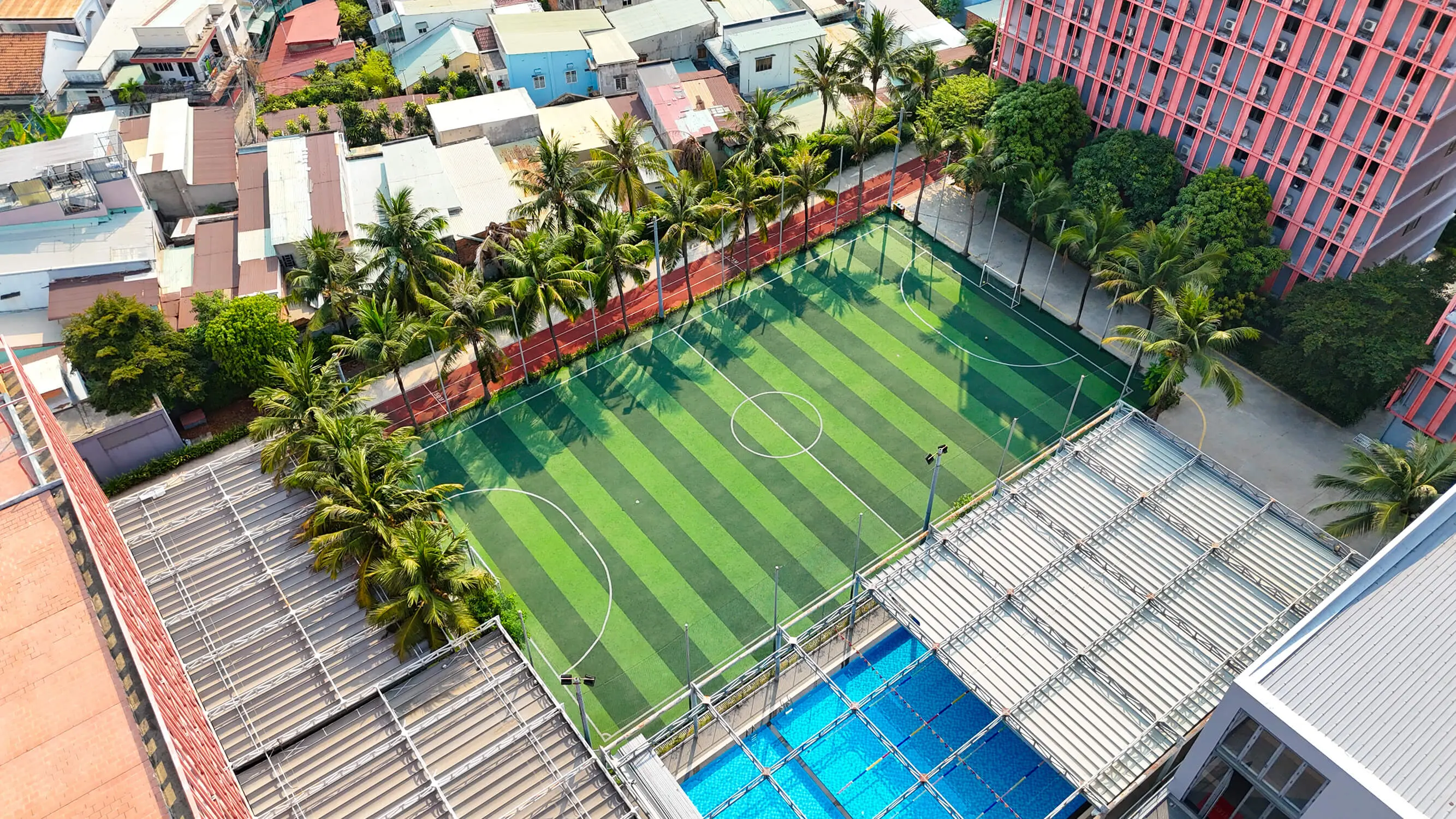 Học sinh tham gia hoạt động thể thao tại SNA Marianapolis