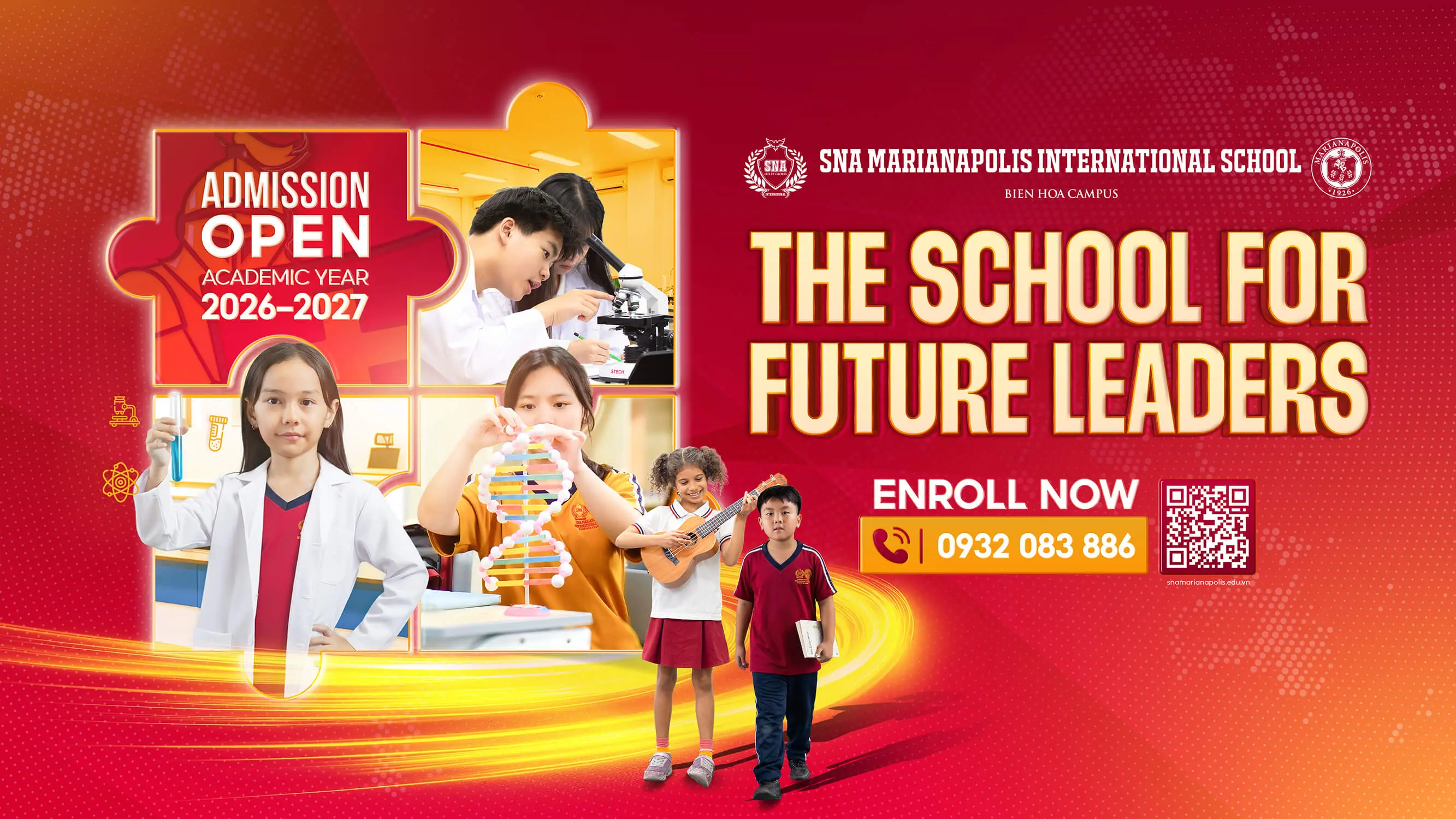 Học sinh trải nghiệm lớp quốc tế tại SNA Marianapolis